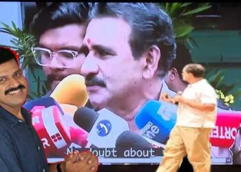 ‘എടാ ദ്രോഹി കിരൺ റിജിജു, എന്നാലും എന്റെ ഗോപാലകൃഷ്ണനെ അറിയില്ല, അങ്ങേര് വ്യാജനാണ് എന്ന് പറഞ്ഞു കളഞ്ഞല്ലോടാ ദുഷ്ടാ. നീയൊന്നും ഗുണം പിടിക്കില്ലെടാ 😩’- പരിഹസിച്ച് സന്ദീപ് ജി വാര്യർ