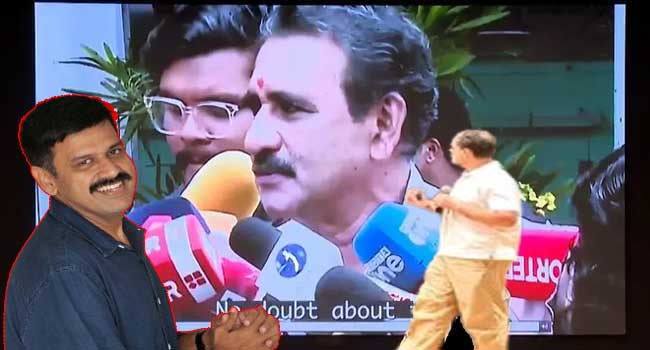 ‘എടാ ദ്രോഹി കിരൺ റിജിജു, എന്നാലും എന്റെ ഗോപാലകൃഷ്ണനെ അറിയില്ല, അങ്ങേര് വ്യാജനാണ് എന്ന് പറഞ്ഞു കളഞ്ഞല്ലോടാ ദുഷ്ടാ. നീയൊന്നും ഗുണം പിടിക്കില്ലെടാ 😩’- പരിഹസിച്ച് സന്ദീപ് ജി വാര്യർ