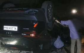 വെഞ്ഞാറമൂട് വൻ അപകടം; ഡ്രൈവർക്ക് ഗുരുതര പരുക്ക്