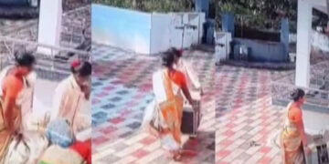 വീട്ടില്‍ ആരുമില്ലെന്നുറപ്പുവരുത്തി എസി അടിച്ചുമാറ്റി നാടോടി സ്ത്രീകള്‍, ദുബായിലിരുന്ന് മോഷണം ലൈവായി കണ്ട് വീട്ടുടമ, ആക്രിക്കടയില്‍ നിന്നും എസി തിരിച്ചുപിടിച്ച് പൊലീസ്