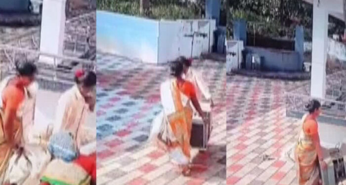 വീട്ടില്‍ ആരുമില്ലെന്നുറപ്പുവരുത്തി എസി അടിച്ചുമാറ്റി നാടോടി സ്ത്രീകള്‍, ദുബായിലിരുന്ന് മോഷണം ലൈവായി കണ്ട് വീട്ടുടമ, ആക്രിക്കടയില്‍ നിന്നും എസി തിരിച്ചുപിടിച്ച് പൊലീസ്