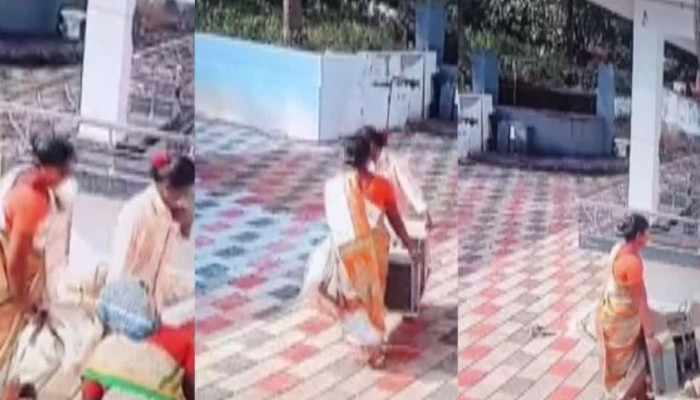 വീട്ടില് ആരുമില്ലെന്നുറപ്പുവരുത്തി എസി അടിച്ചുമാറ്റി നാടോടി സ്ത്രീകള്, ദുബായിലിരുന്ന് മോഷണം ലൈവായി കണ്ട് വീട്ടുടമ, ആക്രിക്കടയില് നിന്നും എസി തിരിച്ചുപിടിച്ച് പൊലീസ്