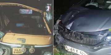 ഓട്ടോയിൽ എതിർ ദിശയിൽ വരികയായിരുന്ന കാർ ഇടിച്ച് ആറുമാസം പ്രായമുള്ള കുഞ്ഞിന് ദാരുണാന്ത്യം, രണ്ടുപേരുടെ നില ​ഗുരുതരം, കാർ ഡ്രൈവർ പോലീസ് കസ്റ്റഡിയിൽ