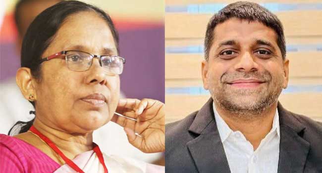 “വർഷങ്ങൾക്കുശേഷം ഇന്നാ പെൺകുഞ്ഞ് ഒന്ന് ചിരിച്ചെങ്കിൽ അത് നിങ്ങളെ കൂടി തോൽപ്പിച്ചിട്ടാണ്….നിങ്ങളീ പറയുന്നത് പച്ചക്കള്ളമാണ് ശൈലജ ടീച്ചർ…നിങ്ങളുടെ മൂക്കിന്റെ താഴെയാണ് ആ റേപ്പിസ്റ്റ് ഒളിവിൽ കഴിഞ്ഞത്, ആ കുഞ്ഞിന്റെ മാനസികനിലയെ പോലും നിങ്ങൾ സംശയിച്ചു, മാനസികമായി തകർന്ന് പുറംലോകത്തെ ഭയന്ന ആ കുഞ്ഞിന്റെ വ്യാജ ഹാജർ പോലും രേഖപ്പെടുത്തിയിരുന്നു അന്ന്”…