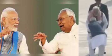 ‘ആ പാദങ്ങളിൽ ഞാനൊന്നു തൊട്ടോട്ടെ’… സത്യപ്രതിജ്ഞാ ചടങ്ങ് കഴിഞ്ഞ് മടങ്ങാനിറങ്ങിയ മോദിയുടെ കാലിൽ തൊടാൻ ശ്രമിച്ച് നിതീഷ് കുമാർ, തോളിൽ പിടിച്ച് തടഞ്ഞ് പ്രധാനമന്ത്രി