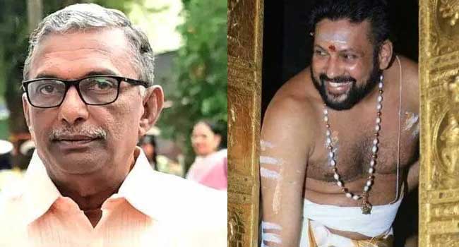 ഉണ്ണികൃഷ്ണൻ പോറ്റി ശബരിമലയിൽ ശക്തനായത് തന്ത്രിയുടെയും ഉദ്യോഗസ്ഥരുടെയും പിൻബലത്തിൽ, രാജീവരുമായി പോറ്റിക്ക് അടുത്ത ബന്ധം- രാജീവർക്കു കുരുക്കിട്ട് പത്മകുമാറിന്റെ മൊഴി, സ്പോൺസർ ആകാൻ പോറ്റി സർക്കാരിൽ ആരെയൊക്കെ സമീപിച്ചെന്ന ചോദ്യത്തിൽ മൗനം