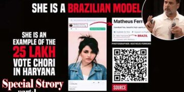 എക്സിറ്റ്പോൾ ഫലങ്ങളെയെല്ലാം അട്ടിമറിച്ച പരാജയം!! കേവലം 23000 ൽ താഴെ വോട്ടുകൾക്ക് കോൺഗ്രസിന് ഭരണം നഷ്ടമായ സംസ്ഥാനത്ത് മോഷണം ചെയ്യപ്പെട്ടത് 25 ലക്ഷം വോട്ടുകൾ… കണക്കുകൾ കഥ പറയുമ്പോൾ ഇന്ത്യൻ ജനാധിപത്യത്തിന്റെ നിലനിൽപ്പ് എന്തിന്റെ അടിസ്ഥാനത്തിൽ