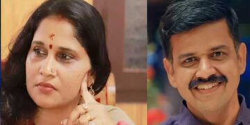 സുരേഷ് ഗോപിയുടെ നോമിനിയെ ബിജെപി വെട്ടി!! കുഴൽപ്പണക്കേസിലടക്കം ആരോപണവിധേയനായ നേതാവ് വീട്ടിലെത്തി മത്സരത്തിൽ നിന്ന് പിന്മാറാൻ ആവശ്യപ്പെട്ടു, “നാറാത്തത് ഇനി നാറും, കേരളത്തിൽ ആദ്യമായി സ്വന്തം പാർട്ടി പ്രവർത്തകർ തടഞ്ഞ് മേയർ സ്ഥാനാർത്ഥിയെ പിൻവലിക്കേണ്ടി വന്ന നാണക്കേട് ബിജെപിക്ക് സ്വന്തം”… പരിഹസിച്ച് സന്ദീപ് വാര്യർ