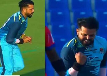 പ്രായം 42…പക്ഷെ കളിക്കളത്തിൽ ആ പഴയ അ​ഗ്രസീവ്നസിന് ഒരു മാറ്റവുമില്ല…ഒരോവറിൽ രണ്ട് റൺസിന് രണ്ട് വിക്കറ്റ് പ്ര‌കടനവുമായി എസ്. ശ്രീശാന്ത്, അബുദാബി ടി10 ക്രിക്കറ്റ് ലീഗിൽ പ്ലെയർ ഓഫ് ദ് മാച്ചും ശ്രീശാന്ത് തന്നെ, ആറു റൺസിനു തകർത്തത് ഹർഭജന്റെ ആസ്പിൻ സ്റ്റാലിയൻസിനെ- video