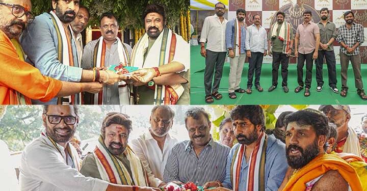 നന്ദമുരി ബാലകൃഷ്ണ- ഗോപിചന്ദ് മലിനേനി ചരിത്ര ഇതിഹാസ ചിത്രം ‘എൻബികെ111’ ആരംഭിച്ചു