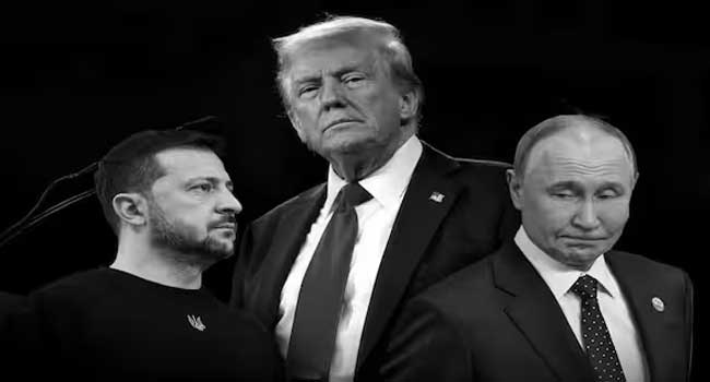 സമാധാന ഉടമ്പടിയുടെ രൂപരേഖ അംഗീകരിക്കാൻ ഒരാഴ്ച സമയം, അം​ഗീകരിച്ചില്ലെങ്കിൽ ഇനി മുതൽ രഹസ്യവിവരങ്ങൾ കൈമാറില്ല, ആയുധ വിതരണം വെട്ടിക്കുറയ്ക്കും!! യുക്രൈന് മുന്നിൽ ഭീഷണി തന്ത്രമിറക്കി ട്രംപ്, അമേരിക്കയെ പിണക്കാതെ പൊക്കിയടിച്ച് യുക്രൈനും