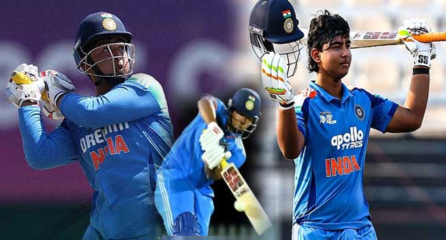 കാണികളുടെ പ്രത്യേക ശ്രദ്ധയ്ക്ക്, ചെക്കന്റെ കളികാണാൻ ഇറങ്ങുന്നതിന് മുൻപ് ഹെൽമറ്റ്/ ഇൻഷുറൻസ് ഇതിലേതേലും നിർബന്ധം!! 15 സിക്സർ 11 ഫോർ= 42 പന്തിൽ 144 റൺസ്… വൈഭവ് സൂര്യവംശി, എന്തൊരു ഇന്നിങ്സിത്… VIDEO