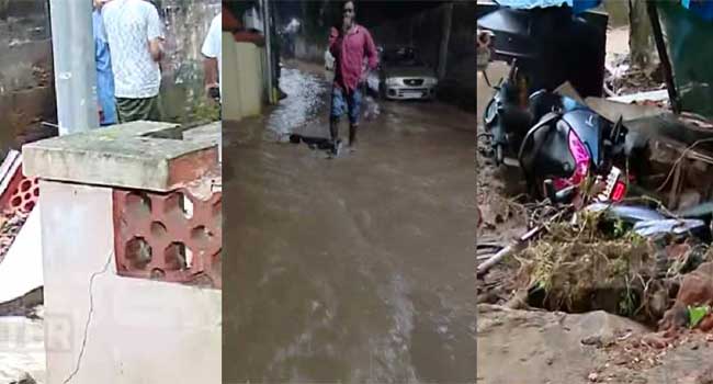 കൊച്ചി ന​ഗരത്തിലെ 40 വർഷം പഴക്കമുള്ള കുടിവെള്ള സംഭരണിയുടെ പാളി തകർന്നു, അപകട സമയത്ത് സംഭരണിയിൽ 1.15 കോടി ലീറ്റർ വെള്ളം!! വീടുകളിൽ വെള്ളം കയറി, മതിലുകൾ തകർന്നു, വെള്ളപ്പാച്ചിലിൽ വാഹനങ്ങൾക്ക് കേടുപാട്, സംഭവം പുലർച്ചെ മൂന്നുമണിയോടെ, ജലവിതരണം മുടങ്ങും