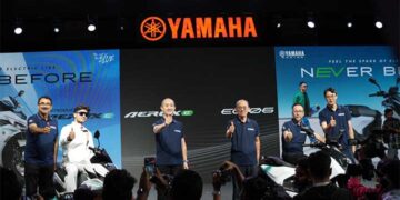 പുതിയ XSR155 ലൂടെ യമഹ ഇന്ത്യയിൽ ഒരു പുതിയ യുഗത്തിലേക്ക് പ്രവേശിക്കുന്നു; ആദ്യ ഇലക്ട്രിക് വാഹനങ്ങൾ – AEROX-E & EC-06, യുവാക്കളെ ലക്ഷ്യമിടുന്ന FZ-RAVE XSR155 ഇന്ത്യയിൽ Rs. 1,49,990 പുറത്തിറക്കി; FZ-RAVE-ന് വില Rs. 1,17,218 (All Prices Ex-Showroom, Delhi)
