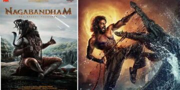 കഥ നീങ്ങുന്നത് ഇന്ത്യയിലെ 108 വിഷ്ണു ക്ഷേത്രങ്ങളുമായി ബന്ധപ്പെട്ട നാഗബന്ധത്തെ ചുറ്റിപ്പറ്റി!! 20 കോടി ചിലവാക്കി ക്ലൈമാക്സ് രംഗമൊരുക്കി അഭിഷേക് നാമ- വിരാട് കർണ്ണ ചിത്രം “നാഗബന്ധം”