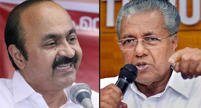 ‘പോലീസ് നിങ്ങളുടെ തറവാട് സ്വത്താണോ? മിസ്റ്റർ പിണറായി വിജയൻ ആരെയാണ് പേടിപ്പിക്കാൻ നോക്കുന്നത്, ഞങ്ങളെയാണോ? ഇത് കേരളമാണ്, സ്റ്റാലിന്റെ റഷ്യയല്ല!! ഞാൻ അടക്കമുള്ളവർ ഡാൻസ് കളിക്കുന്ന വീഡിയോയും ബോക്‌സിംഗ് ചെയ്യുന്ന വീഡിയോകളും എഐയിൽ സിപിഎം പ്രവർത്തകർ പ്രചരിപ്പിച്ചു, കേസെടുത്തോ?- വിഡി സതീശൻ