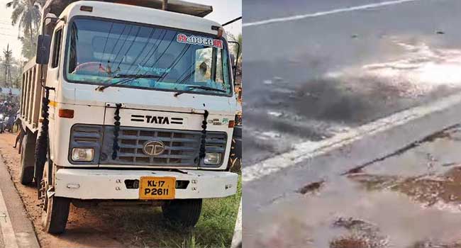 ഒരേ ദിശയിൽ സഞ്ചരിച്ച സ്കൂട്ടറിനു പിന്നിൽ ടിപ്പർ ലോറിയിടിച്ചു, അമ്മയ്ക്കും കുഞ്ഞിനും ദാരുണാന്ത്യം, ടിപ്പർ ഇരുവരുടേയും ദേഹത്തുകൂടി കയറിയിറങ്ങിയതായി ദൃക്സാക്ഷികൾ, സ്കൂട്ടർ ഓടിച്ചിരുന്ന ബന്ധു ​ഗുരുതരാവസ്ഥയിൽ