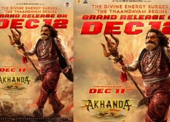 നന്ദമൂരി ബാലകൃഷ്ണ- ബോയപതി ശ്രീനു ചിത്രം “അഖണ്ഡ 2 താണ്ഡവം” ആഗോള റിലീസ് ഡിസംബർ 12 ന്