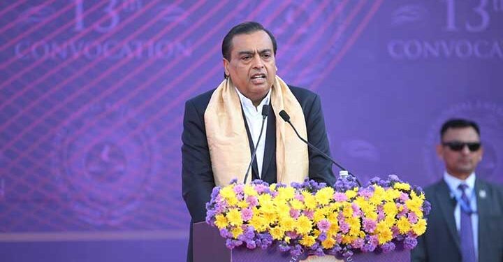 തന്ത്രപ്രധാന സാങ്കേതികവിദ്യയിലും ഇന്ത്യ സ്വയംപര്യാപതരാകണം: മുകേഷ് അംബാനി