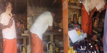 വൻ തോതിൽ മദ്യം വാങ്ങി സൂക്ഷിക്കും, ആവശ്യക്കാർ വിളിച്ചാൽ സ്പോട്ടിലെത്തിച്ച് നൽകും!! കുടുംബക്ഷേത്രത്തിനുള്ളിലെ വിഗ്രഹങ്ങളുടെ അറയിലും ഫോട്ടോകൾക്കിടയിലും മദ്യക്കുപ്പികൾ, ഇലക്ഷൻ പ്രമാണിച്ച് വിൽക്കാൻ സൂക്ഷിച്ചിരുന്ന 30 ലിറ്റർ മ​ദ്യം പിടികൂടി, ഒരാൾ അറസ്റ്റിൽ
