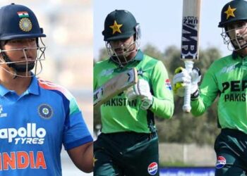 ചേട്ടന്മാർക്കു പിന്നാലെ അനിയന്മാരും ഏഷ്യാക്കപ്പിൽ പാക്കിസ്ഥാനോട് ഏറ്റുമുട്ടും, ഫൈനൽ ഞായറാഴ്ച!! സെമിയിൽ ശ്രീലങ്കയെ തകർത്തത് എട്ട് വിക്കറ്റിന്, മലയാളി താരം ആരോണിന് മൂന്നാം ഫിഫ്റ്റി 58*