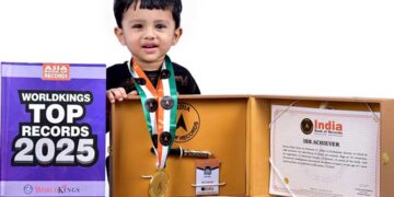 ഇന്ത്യ ബുക്ക് ഓഫ് റെക്കോർഡിന്റെ തിളക്കത്തിൽ ഒന്നര വയസ്സുകാരൻ കെവിൻ കേദാർ…
