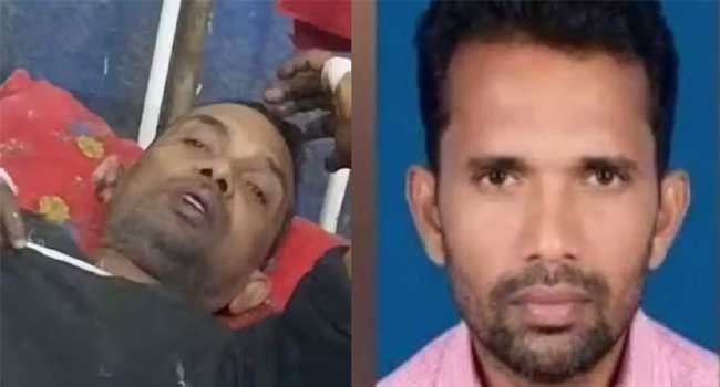 പാൻ്റ്സ് അഴിച്ച് മതം നിർണയിച്ചു, കൈകാലുകൾ കെട്ടി മുറിയിൽ പൂട്ടിയിട്ടു, ഇഷ്ടികകളും വടികളും ഉപയോഗിച്ച് കൈകൾ ഒടിച്ചു, പ്ലേയർ ഉപയോഗിച്ച് നഖങ്ങൾ പിഴുതെടുത്തു, ചെവി അറുത്തുമാറ്റി, ശരീരത്തിൽ ചൂടുള്ള ഇരുമ്പ് വടി കൊണ്ട് അടിച്ചു, ദേഹത്ത് പെട്രോൾ ഒഴിച്ച് കത്തിച്ചു… ആൾക്കൂട്ട ആക്രമണത്തിൽ മുസ്ലിം കച്ചവടക്കാരൻ ക്രൂരമായി കൊല്ലപ്പെട്ടു, 25 പേർക്കെതിരെ കേസ്, 4 പേർ അറസ്റ്റിൽ