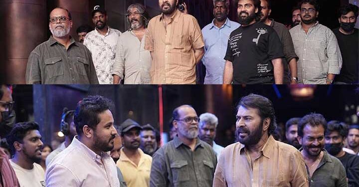 ദുൽഖർ സൽമാൻ ചിത്രം ‘ഐ ആം ഗെയിം’ ലൊക്കേഷൻ സന്ദർശിച്ച് മെഗാസ്റ്റാർ മമ്മൂട്ടി