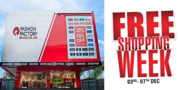 ഫാഷന്‍ ഫാക്ടറി ‘ഫ്രീ ഷോപ്പിംഗ് വീക്ക്’ പ്രഖ്യാപിച്ചു; 5000 രൂപയുടെ വസ്ത്രങ്ങള്‍ സൗജന്യമായി സ്വന്തമാക്കാം