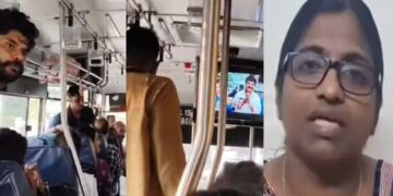 യാത്രക്കാർ ഒന്നു ചില്ലാകാൻ കെഎസ്ആർടിസിയിൽ ഇട്ടത് ദിലീപിന്റെ സിനിമ ‘ഈ പറക്കുംതളിക’, ‘ഈ വഷളന്റെ സിനിമ വേണ്ട, ഒന്നെങ്കിൽ സിനിമ മാറ്റണം അല്ലെങ്കിൽ ഓഫാക്കണ’മെന്ന് യാത്രക്കാരി, അടുത്ത സ്റ്റോപ്പിലിറങ്ങിക്കോളാൻ കണ്ടക്ടർ, യാത്രക്കാരിക്ക് കയ്യടിച്ച് സഹയാത്രികർ, മുട്ടുമടക്കി കണ്ടക്ടർ