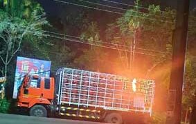 യുവാവിന്റെ ആത്മഹത്യാ ശ്രമം; ലോറിയിലെ സിലിണ്ടറിനു തീവച്ചു; തലയോലപ്പറമ്പിൽ ഒഴിവായത് വൻ ദുരന്തം, യുവാവ് കസ്റ്റഡിയിൽ