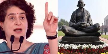 മഹാത്മഗാന്ധി വിഭാവനം ചെയ്തത് രാമരാജ്യം- കേന്ദ്രമന്ത്രിയുടെ കണ്ടെത്തൽ!! പ്രതിപക്ഷം ‘റാം’ എന്ന വാക്കിനെ എതിർക്കുന്നത് എന്തുകൊണ്ട്? ഗാന്ധിയുടെ പേര് ഞങ്ങളുടെ ഹൃദയത്തിലുണ്ട്- ശിവരാജ് സിങ് ചൗഹാൻ, ഗാന്ധി എന്റെ കുടുംബത്തിന്റേതല്ല, രാജ്യത്തിന്റെ… പ്രിയങ്ക ഗാന്ധി!! ഗ്രാമീണ തൊഴിലുറപ്പ് പദ്ധതി ബിൽ ലോക്സഭയിൽ, ഗാന്ധിജിയുടെ ചിത്രം ഉയർത്തി പ്രതിഷേധം