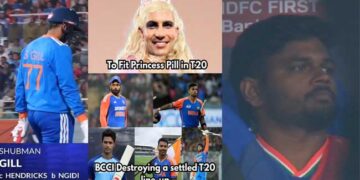 ​​ഗംഭീർ…ഗില്ലിനു വേണ്ടി എത്രനാൾ നിങ്ങൾ സഞ്ജുവിനെ കരയ്ക്കിരുത്തും? മലയാളി താരത്തിന് പകരക്കാരനായി ഇറങ്ങിയ 14 മത്സരങ്ങളിൽ ഒരെണ്ണത്തിൽ പോലും അർദ്ധശതകം തൊട്ടിട്ടില്ല, തുടർച്ചയായ രണ്ടാം മത്സരത്തിലും പിഴച്ചതോടെ ​ഗില്ലിനെതിരെ രോക്ഷം ആളിക്കത്തുന്നു, സമൂഹമാധ്യമങ്ങളിൽ കണക്കുകൾ നിരത്തി സഞ്ജു ആരാധകർ