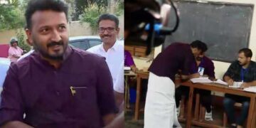 ‘എല്ലാം കോടതിക്ക് മുന്നിലുണ്ട്, കോടതി തീരുമാനിക്കും’!!15 ദിവസത്തെ ഒളിവ് ജീവിതത്തിനു ശേഷം രാഹുൽ പുറത്തേക്ക്, കുന്നത്തൂർമേട് ബൂത്തിൽ വോട്ട് രേഖപ്പെടുത്തി, ഹുലിൻറെ വരവിൽ പാർട്ടിക്ക് ബന്ധം ഇല്ല, ആശയ വിനിമയം ഇല്ല- കെപിസിസി