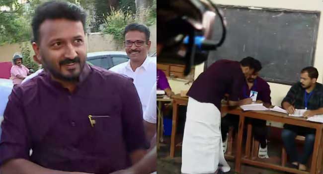 ‘എല്ലാം കോടതിക്ക് മുന്നിലുണ്ട്, കോടതി തീരുമാനിക്കും’!!15 ദിവസത്തെ ഒളിവ് ജീവിതത്തിനു ശേഷം രാഹുൽ പുറത്തേക്ക്, കുന്നത്തൂർമേട് ബൂത്തിൽ വോട്ട് രേഖപ്പെടുത്തി, ഹുലിൻറെ വരവിൽ പാർട്ടിക്ക് ബന്ധം ഇല്ല, ആശയ വിനിമയം ഇല്ല- കെപിസിസി