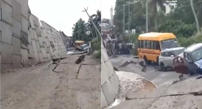 “തല മുതിർന്ന കാർന്നോമ്മാർ അന്നേ പറഞ്ഞിരുന്നു, സാറമ്മാരേ, അടിയിൽ ചേറാണ് ഇങ്ങനെയാണ് നിർമാണമെങ്കിൽ 10 മാസം തികയ്ക്കില്ല അതിനുമുൻപ് തകരും”!! വർഷങ്ങൾക്കു മുൻപു കലുങ്കു നിർമിച്ചതു തേക്കിൻകട്ട താഴ്ത്തിയശേഷം, ദേശീയപാതയുടെ പണിക്കിടെ മണ്ണിന്റെ ലഭ്യതക്കുറവ് വന്നപ്പോൾ അഷ്ടമുടിക്കായലിൽ ആഴം കൂട്ടുന്നതിന്റെ ഭാഗമായി എടുത്ത ചെളി പാതയ്ക്കായി ഉപയോഗിച്ചു…