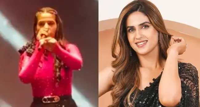 ‘അമ്മാവാ എനിക്ക് നിങ്ങളുടെ മകളുടെ പ്രായമേയുള്ളൂ…. സ്വയം നിയന്ത്രിക്കണം, മര്യാദയ്ക്ക് പെരുമാറണം’!! സംഗീതപരിപാടിക്കിടെ അപമര്യാദയായി പെരുമാറിയ മധ്യവയസ്കന് ചുട്ടമറുപടി നൽകി യുവഗായിക പ്രഞ്ജൽ ദഹിയ- Video