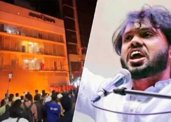 ഷെരീഫ് ഉസ്മാൻ ഹാദിയുടെ കൊലയ്ക്കു പിന്നാലെ ബംഗ്ലാദേശിൽ വീണ്ടും കലാപം, മാധ്യമസ്ഥാപനങ്ങൾക്ക് തീയിട്ടു, ഓഫിസുകൾ അടിച്ചുതകർത്തു, മാധ്യമ പ്രവർത്തകർ കെട്ടിടങ്ങളിൽ കുടുങ്ങിക്കിടക്കുന്നു!! കൊലയാളികളെ അറസ്റ്റ് ചെയ്യുന്നതിൽ പോലീസ് പരാജയപ്പെട്ടുവെന്ന് പ്രക്ഷോഭക്കാർ