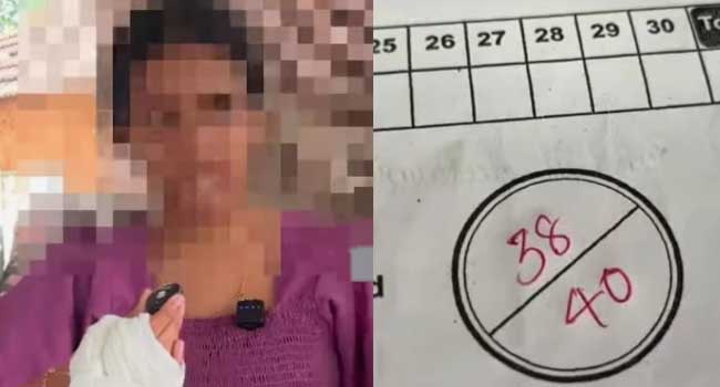 40 ൽ 38… രണ്ടു മാർക്കെവിടെ? പരീക്ഷയിൽ മാർക്ക് കുറഞ്ഞതിന് അധ്യാപകൻ പത്താംക്ലാസ് വിദ്യാർഥിനിയെ ക്രൂരമായി തല്ലി, കുട്ടിയുടെ വിരലിന് പൊട്ടൽ, മറ്റു വിദ്യാർഥികൾക്കും അടി, പഠിപ്പിച്ച കണക്ക് ബോധപൂർവ്വം കുട്ടി തെറ്റിച്ചതിനാണ് മർദ്ദിച്ചതെന്ന് വിചിത്ര ന്യായം നിരത്തി അധ്യാപകൻ, നാട്ടുകാർ ട്യൂഷൻ സെന്റർ അടിച്ചുതകർത്തു