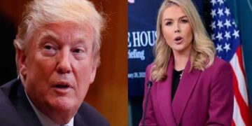 “നമ്മുടെ സൂപ്പർസ്റ്റാറായ കരോലിനയെ ഇന്നിവിടെ കൊണ്ടുവന്നിട്ടുണ്ട്, ആ സുന്ദരമായ മുഖം, സംസാരിക്കുമ്പോൾ ചുണ്ടുകൾ മെഷീൻ ഗൺ പോലെ”.. പ്രസ് സെക്രട്ടറിക്കെതിരെ വീണ്ടും ട്രംപിന്റെ ലൈംഗികച്ചുവയുള്ള പരാമർശം, വ്യാപക വിമർശനം