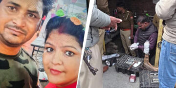 അവിഹിതം കയ്യോടെ പിടിച്ചു… ഭര്‍ത്താവിനെ ഇരുമ്പ് വടി കൊണ്ട് തലക്കടിച്ച് കൊന്നു,  മൃതദേഹം കഷണങ്ങളാക്കി അഴുക്കുചാലില്‍ തള്ളി, പിന്നീട് കാണാനില്ലെന്ന് പരാതിയും,  ഭാര്യയും കാമുകനും പിടിയില്‍