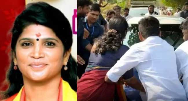 ടിവികെ ജില്ലാ സെക്രട്ടറി സ്ഥാനം നിഷേധിച്ചു, ആദ്യം വിജയ്‌‌യുടെ കാർ തടഞ്ഞു, നടന്റെ വീടിനു മുന്നിൽ കുത്തിയിരിപ്പു സമരവും നടത്തി, പിന്നാലെ ഉറക്ക ​ഗുളിക കഴിച്ച് ആത്മഹത്യാ ശ്രമം, വനിതാ നേതാവ് ​ഗുരുതരാവസ്ഥയിൽ!! ക്രിസ്മസ്, പുതുവത്സരാശംസാ ബാനറിൽ തന്റെ ചിത്രമില്ലെന്ന് പറഞ്ഞ് ഭീഷണി, ശുചിമുറി വൃത്തിയാക്കാനുപയോ​ഗിക്കുന്ന ദ്രാവകം കുടിച്ച് ടിവികെ യുവ നേതാവ് ​ഗുരുതരാവസ്ഥയിൽ