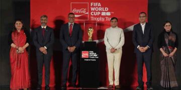 ഫിഫ ലോകകപ്പ് ട്രോഫിയുടെ ഇന്ത്യന്‍ പര്യടനം ചൊവ്വാഴ്ച പൂര്‍ത്തിയാകും