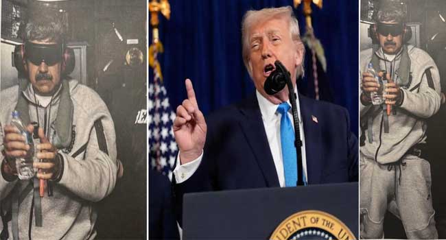 ഓങ്ങിവെച്ചതാണ് ട്രംപ് രണ്ടാമതും വൈറ്റ് ഹൗസിലേക്ക് എത്തിയ നിമിഷം…വെലസ്വേലയെ ഇരുട്ടിലാക്കിയ നിമിഷം ട്രംപ് എന്ന പരുന്തും കാലിൽ മഡുറോയും ഭാര്യയും കുരുങ്ങി… നാലു സൈഡിൽ നിന്നും വരിഞ്ഞുമുറുക്കി നർക്കോ- ഭീകരവാദം എന്ന കുറ്റം ചുമത്തി ഒരു പരമാധികാര രാജ്യ തലവനെ പിടികൂടി കൊണ്ടുപോകുമ്പോൾ, വാഷിംഗ്ടൺ ലോകത്തിന് നൽകുന്ന സന്ദേശം എന്താണ്?