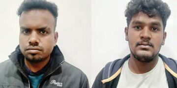 മകനോടുള്ള വൈരാഗ്യത്തിൽ അമ്മയുടെ കൈ ഇരുമ്പുവടിക്ക് തല്ലിയൊടിച്ചു, ആക്രമണം ടൗണിൽനിന്ന് വീട്ടിലേക്ക് മടങ്ങവെ വഴിയിൽ തടഞ്ഞു നിർത്തി, രണ്ടു യുവാക്കൾ അറസ്റ്റിൽ