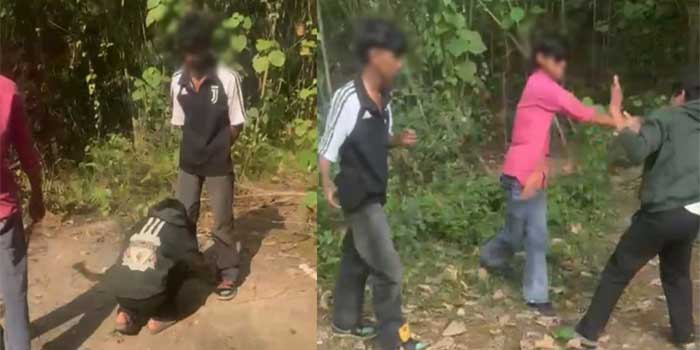 16 കാരനെ ഫോണിൽ വിളിച്ചുവരുത്തി, പിന്നാലെ ഒരു സംഘം വിദ്യാർഥികളുടെ നേതൃത്വത്തിൽ ക്രൂര മർദനം, വടികൊണ്ട് മുഖത്തും തലയിലും പുറത്തും അടി!! വിദ്യാർഥിയെ കൊണ്ട് മറ്റൊരു വിദ്യാർഥിയുടെ കാലുപിടിച്ച് മാപ്പു പറയിപ്പിക്കുന്ന ദൃശ്യങ്ങളും പുറത്ത്