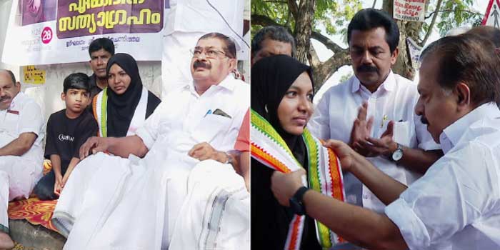 പ്രസവ ശസ്ത്രക്രിയയ്ക്കിടെ വയറ്റിൽ കുടുങ്ങിയ കത്രിക പുറത്തെടുത്തത് 5 വർഷങ്ങൾക്കു ശേഷം, സമരപ്പന്തലിലെത്തി കെട്ടിപ്പിടിത്തവും ഉമ്മ വെക്കലും കഴിഞ്ഞ് ആരോ​ഗ്യമന്ത്രിയും സ്ഥലം വിട്ടു!! തുടർ ചികിത്സയ്ക്ക് ഒരു ലക്ഷം തന്ന് സഹായിച്ചത് പ്രതിപക്ഷ നേതാവ്, ആരോഗ്യ മന്ത്രിയുടെ വസതിക്കു മുന്നിൽ സമരവുമായി ഹർഷിന