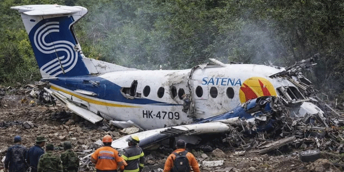 കൊളംബിയ-വെനിസ്വേല അതിർത്തിക്ക് സമീപം വിമാനാപകടം; നിയമസഭാംഗം ഉൾപ്പെടെ 15 പേർ മരിച്ചു