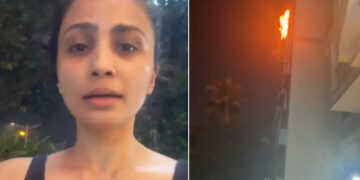 പ്രചരണം നടത്തുമ്പോള്‍  പാര്‍ട്ടി പ്രവര്‍ത്തകര്‍ സാമാന്യ മര്യാദ പാലിക്കണം, പടക്കം എറിഞ്ഞ് ഫ്ലാറ്റിന് തീപിടിച്ചതോടെ പ്രവര്‍ത്തകര്‍ മുങ്ങി, ബുദ്ധിമുട്ട് സഹിക്കേണ്ടി വന്നത് താമസക്കാര്‍, രാഷ്ട്രീയ പാര്‍ട്ടികള്‍ക്കെതിരെ ഗുരുതര ആരോപണവുമായി നടി