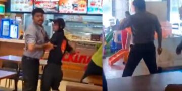 ബർഗറിൽ ചിക്കന്റെ അളവ് കുറഞ്ഞതിൽ സംഘർഷം, കുട്ടികൾക്കെതിരെ കത്തി വീശിയ മാനേജരുടെ പണി തെറിച്ചു, പിരിച്ചുവിട്ടു